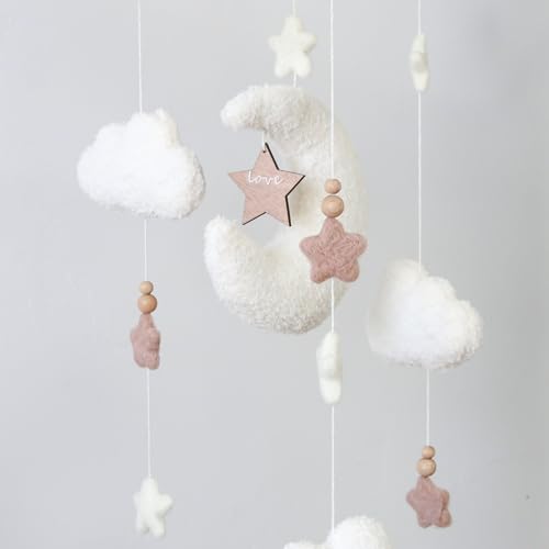 Cloud Crib Mobile for Girls & Boys