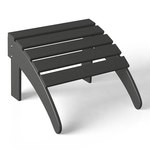Outdoor Patio Adirondack Ottoman Foot Rest