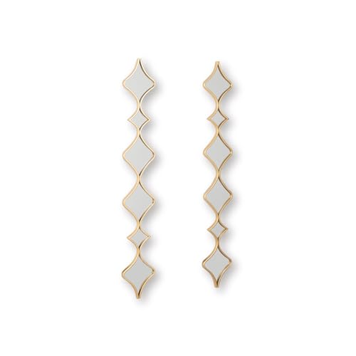Harriswood Art Deco Accent Mirror Set of 2 (2 Count)