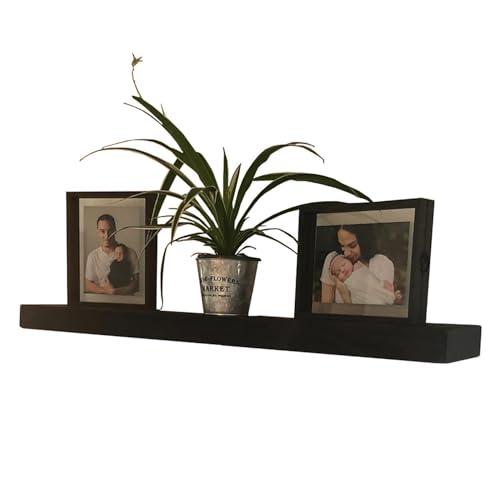 Joel’s Antiques 30 Inch Wooden Floating Shelves for Wall