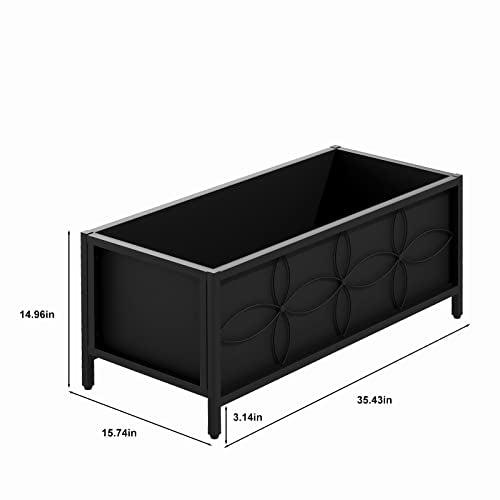 Sturdy Raised Garden Bed with Inner Fabric Liners for Vegetables Flower