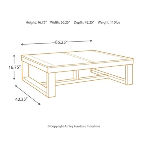 Watson Oversized Distressed Coffee Table