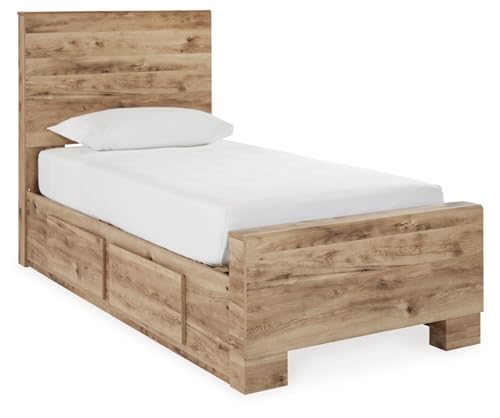Twin Platform Bed with Storage