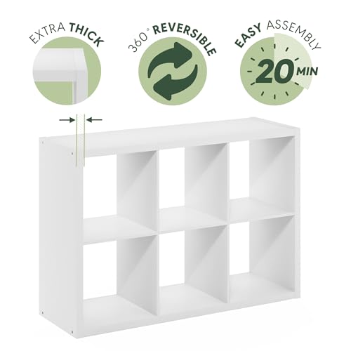 CUBICLE 6 Cube Book Shelf