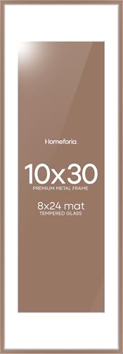10x30 Mocha Picture Frame