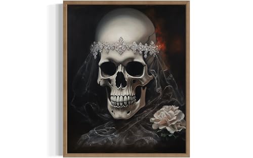 Skull Bride Poster Art Print