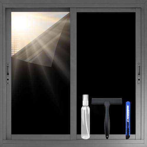 Blackout Window Privacy Film with Tools