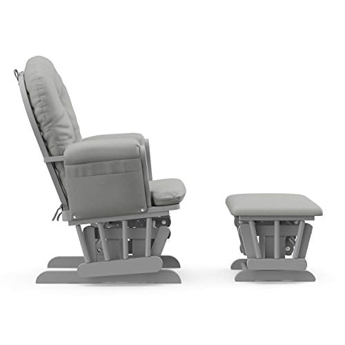 Premium Hoop Glider & Ottoman
