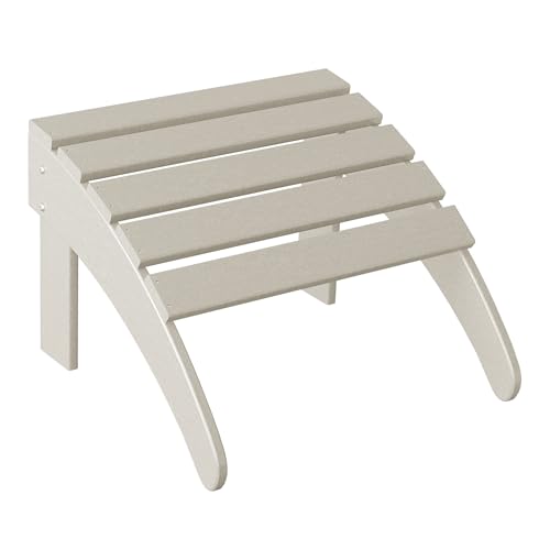 Outdoor Patio Adirondack Ottoman Foot Rest