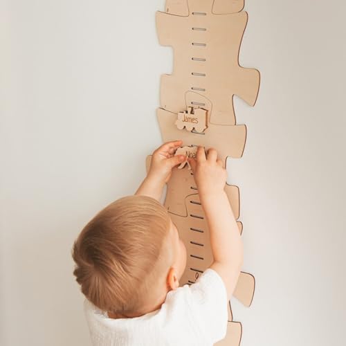 Personalized Wooden Growth Chart for Kids