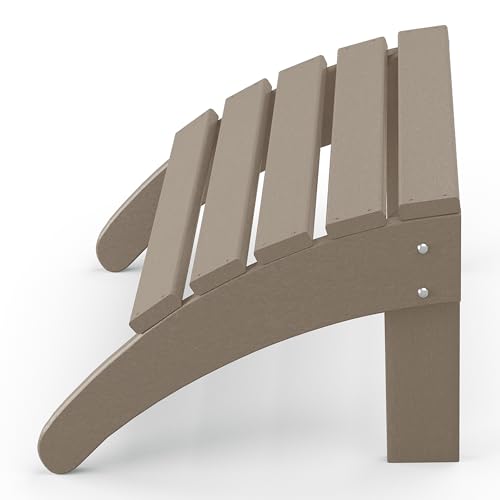 Outdoor Patio Adirondack Ottoman Foot Rest