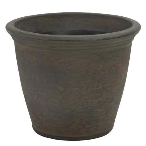Sunnydaze Anjelica 15.25'' Large Plastic Planter Pot for Plants (4 Count)