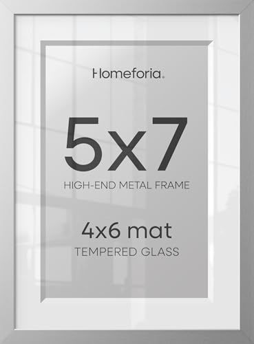 5x7 Silver Picture Frame (2 Count)