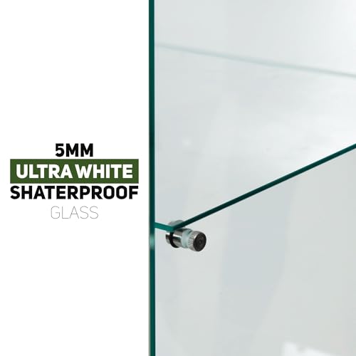 White Glass Display Cabinet