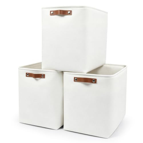 Large Fabric Storage Baskets (3 Count)