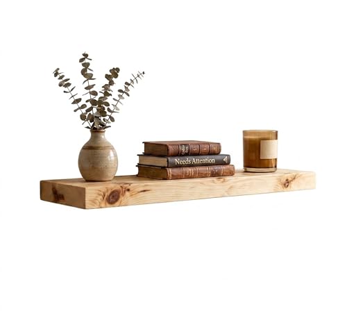 24 inch Wooden Floating Shelves for Wall