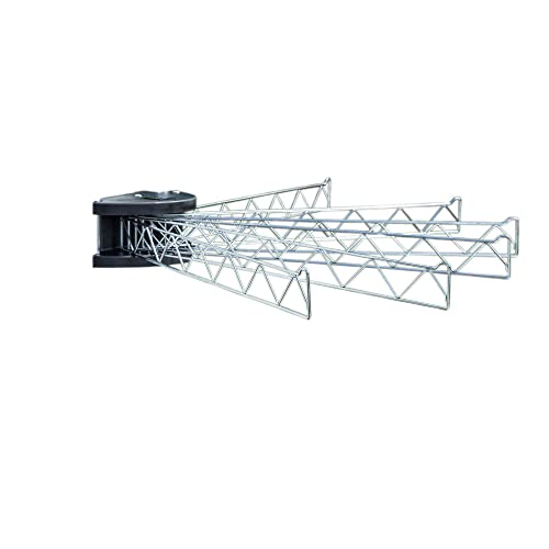 Extend-A-Line 12" Clothes Line – Retractable, Rack Hanger, Folding Swing Arm with Versatile Towel Bar for RVs, Drying, Motorhomes, Campers, and Home Laundry Spaces