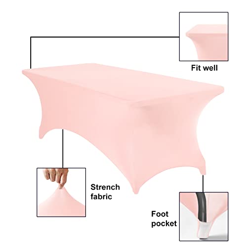 Spandex 8ft Waterproof Table Cover for Party