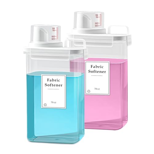 2 Pack Laundry Detergent Dispenser (156 Fl Oz)