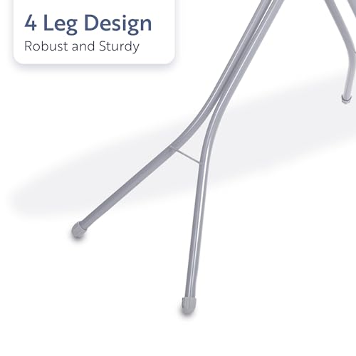 Classic 4 Leg Ironing Board with Iron Rest