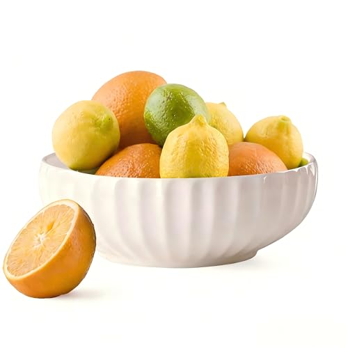 Large Ceramic Fruit Bowl for Kitchen Counter