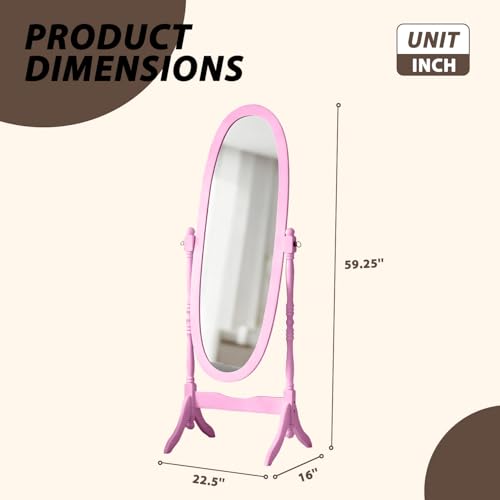 Full Length Mirror with Stand