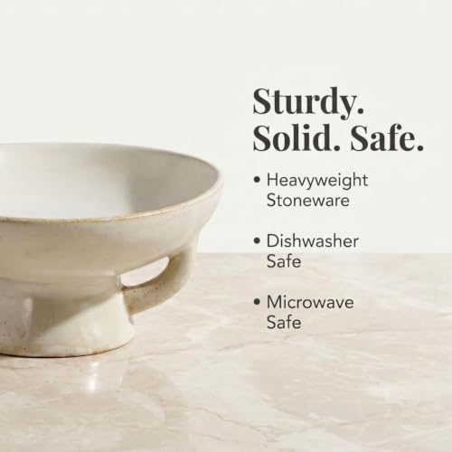 Stoneware Bowl w Reactive Glaze
