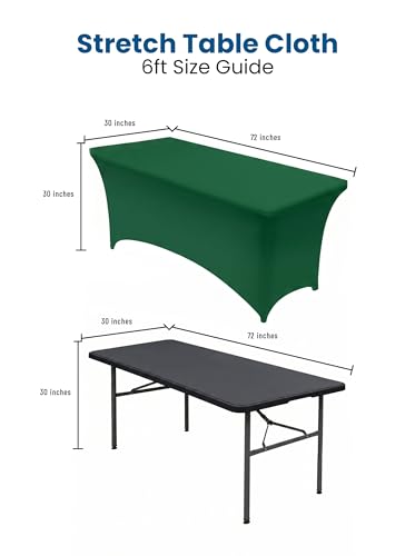 Spandex Table Cloth 1 Pack [6FT