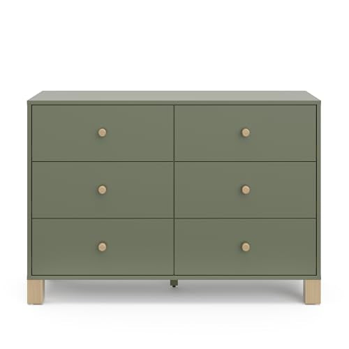 California 6 Drawer Double Dresser