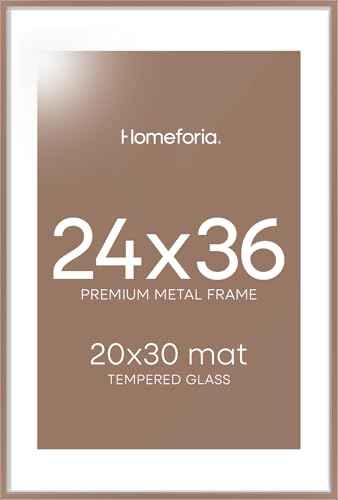 24x36 Mocha Poster Frame