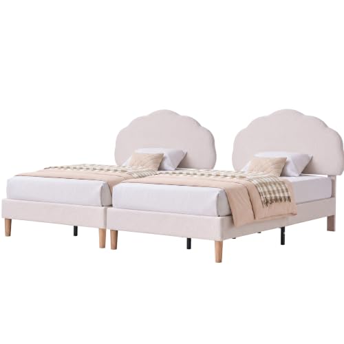 Twin Size Bed Frame Set of 2