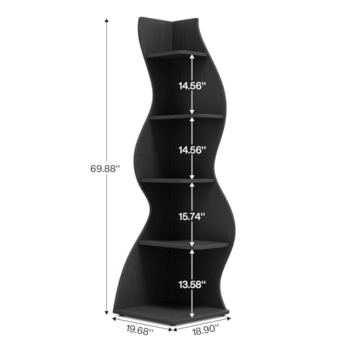 Corner Shelf Modern 5 (2 Count)