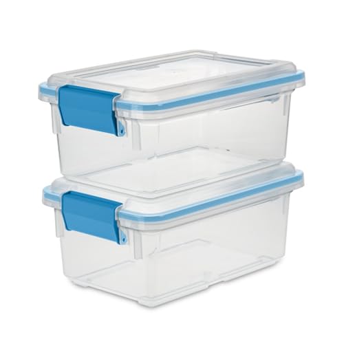 Gasket Storage Box with Lids for Home & Office (6 Count)