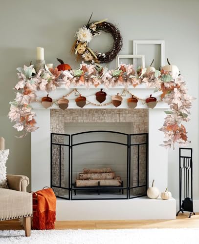 2 Pack Fall Maple Leaf Vine