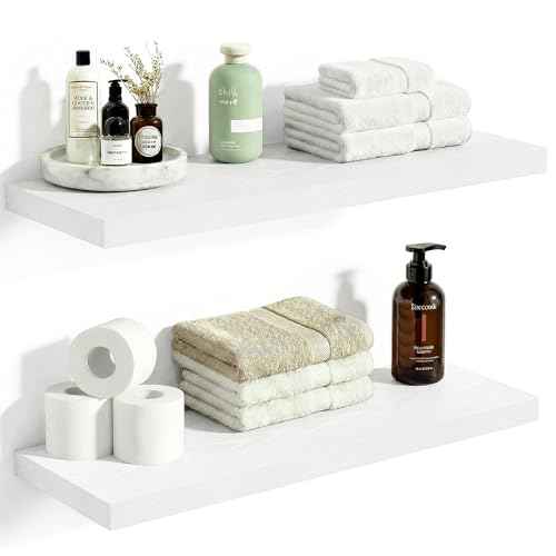 10" Deep Floating Shelves (2 Count)
