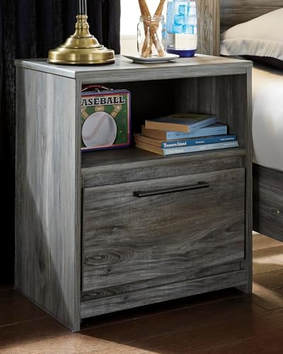 Baystorm Coastal Nightstand with Drawer