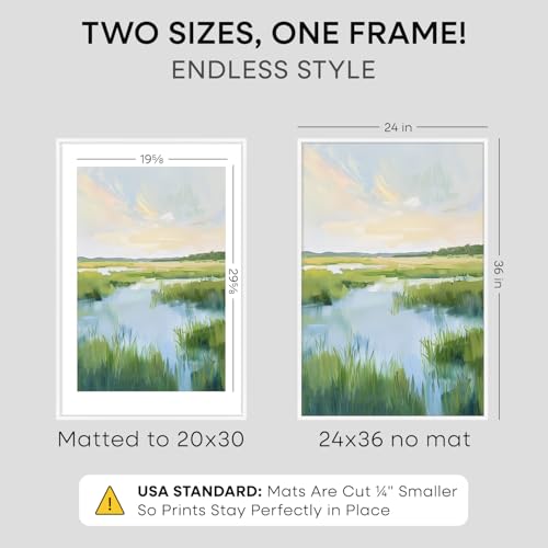 24x36 White Poster Frame (2 Count)