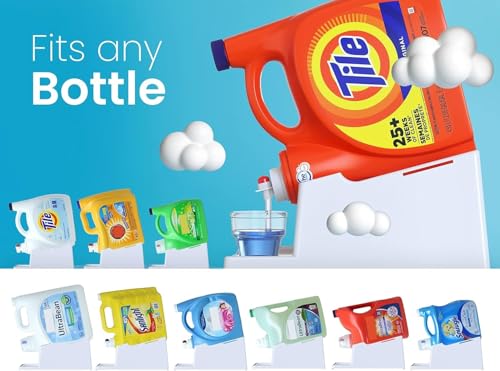 Liquid Laundry Detergent Holder Stand with Drip Tray