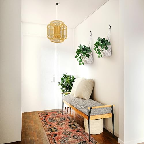 2 Packs Macrame Wall Plant Hanger for 6 in (2 Count)