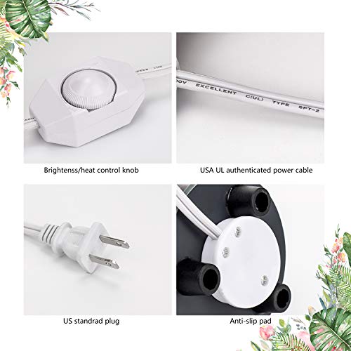 3 in 1 Electric Oil Warmer Scented Wax Warmer Wax Melt Warmer Melter Fragrance Wax Burner