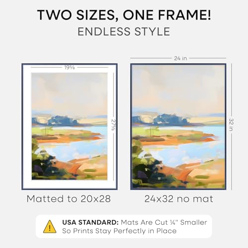 24x32 Blue Poster Frame (2 Count)