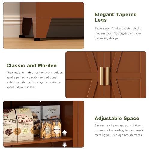 5 Tier Metal Kitchen Storage Cabinets