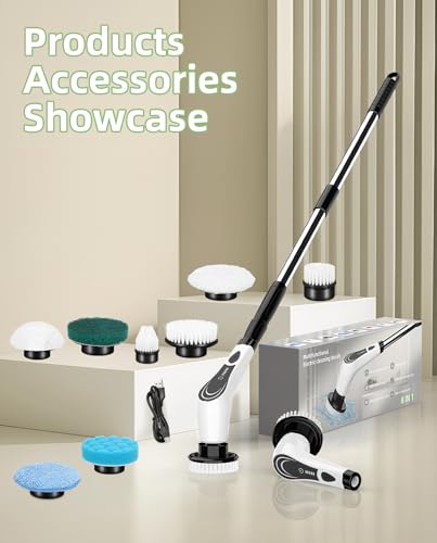 Cordless Electric Spin Scrubber