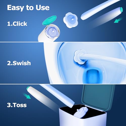 Disposable Toilet Brush (40 Count)