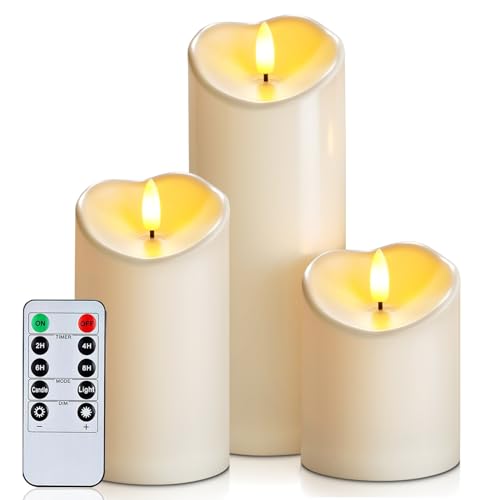 Flameless Candles with Timer and Remote Control