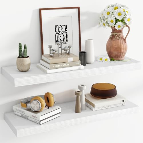 36 Inch Floating Shelves (2 Count)