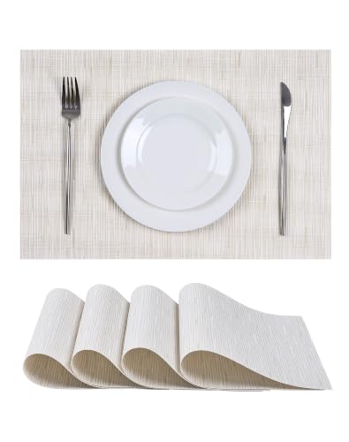Pale Beige Placemats Set of 4 (4 Count)