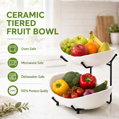2 Tier Fruit Bowl