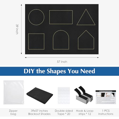 100% Blackout Curtains for Bedroom