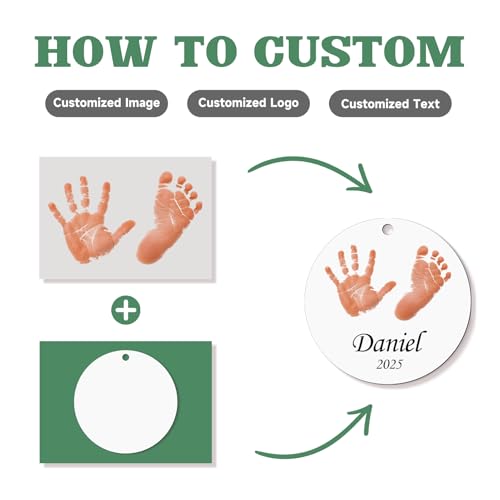 Baby Hand and Footprint Ornament